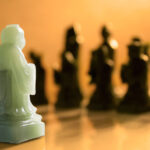 Outnumbered Chess Pawn