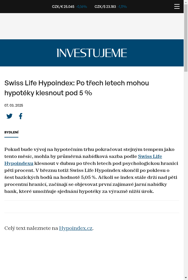 swiss-life-hypoindex-po-trech-letech-mohou-hypoteky-klesnout-pod-5