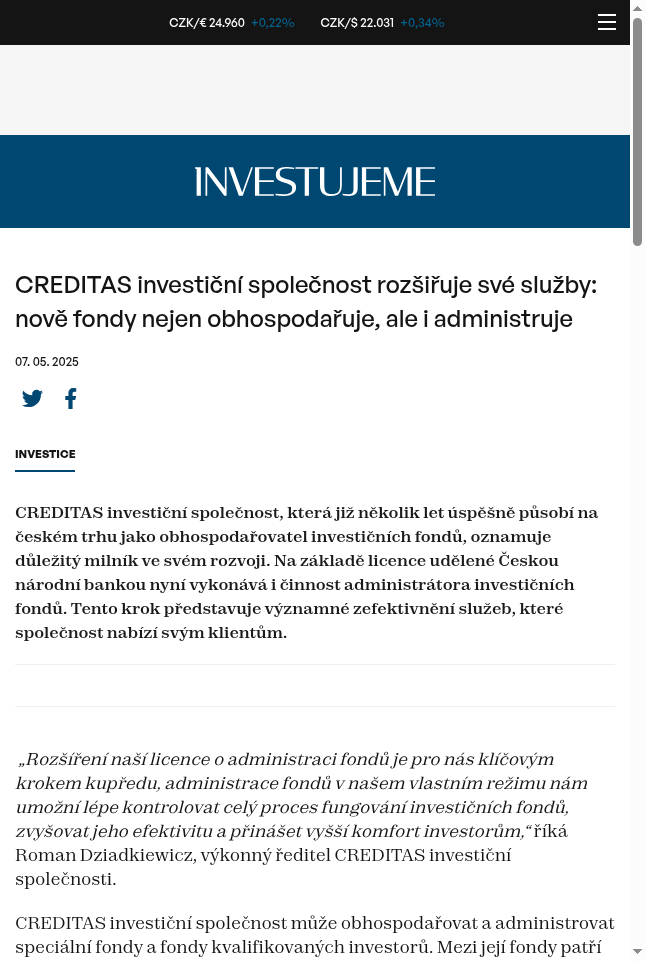 creditas-investicni-spolecnost-rozsiruje-sve-sluzby-nove-fondy-nejen-obhospodaruje-ale-i-administruje
