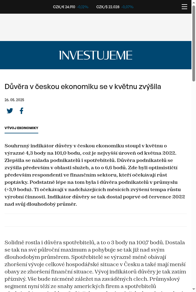 duvera-v-ceskou-ekonomiku-se-v-kvetnu-zvysila