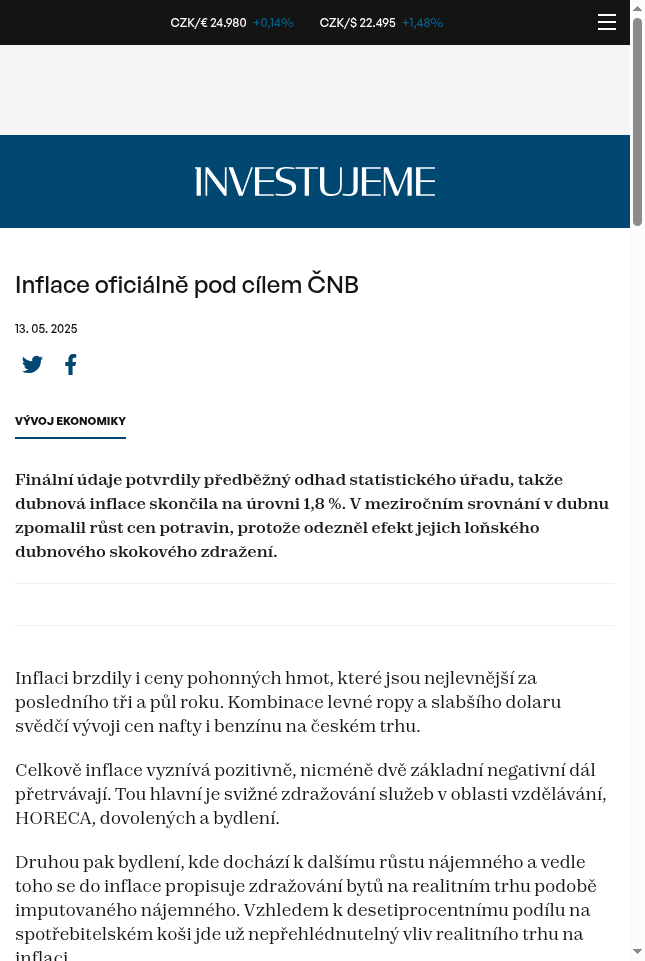 inflace-oficialne-pod-cilem-cnb