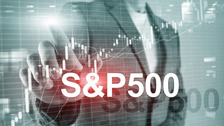 People,Silhouettes,On,American,Stock,Market,Index,S,P,500