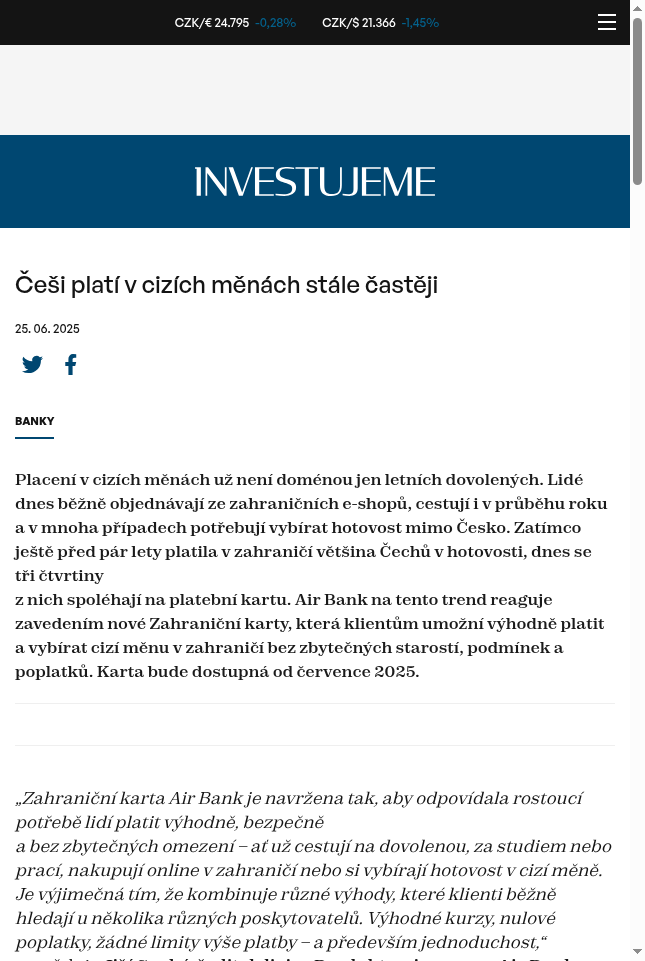 cesi-plati-v-cizich-menach-stale-casteji