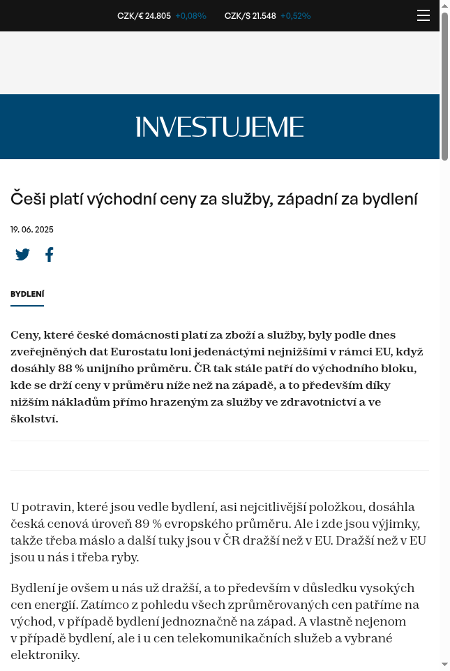 cesi-plati-vychodni-ceny-za-sluzby-zapadni-za-bydleni