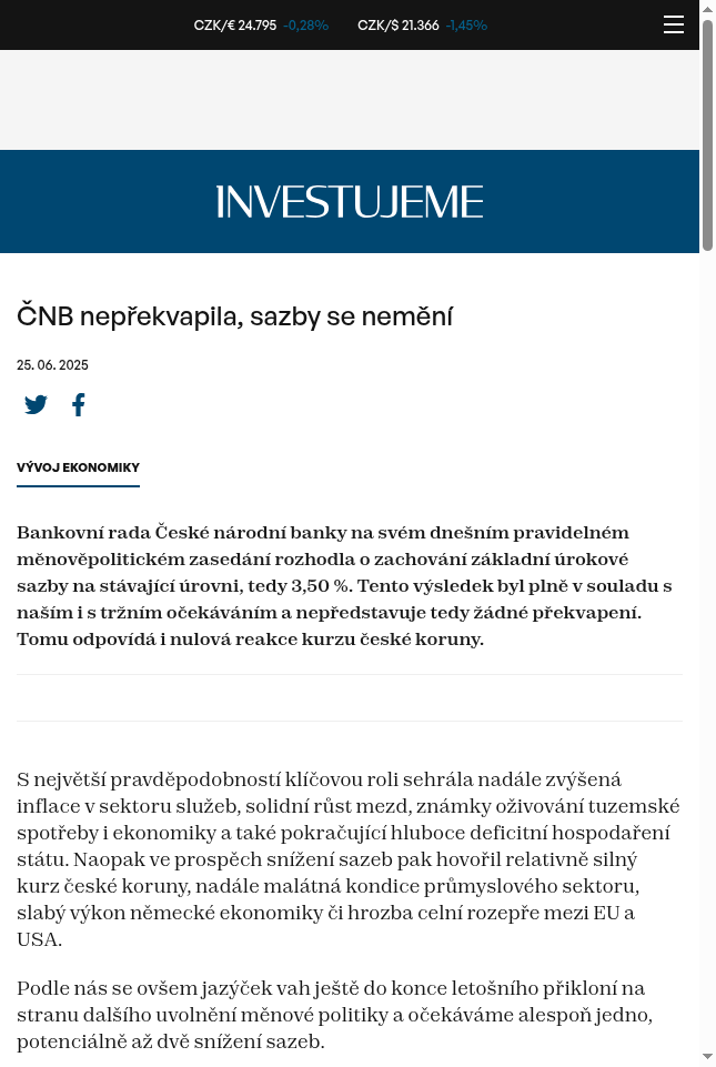 cnb-neprekvapila-sazby-se-nemeni