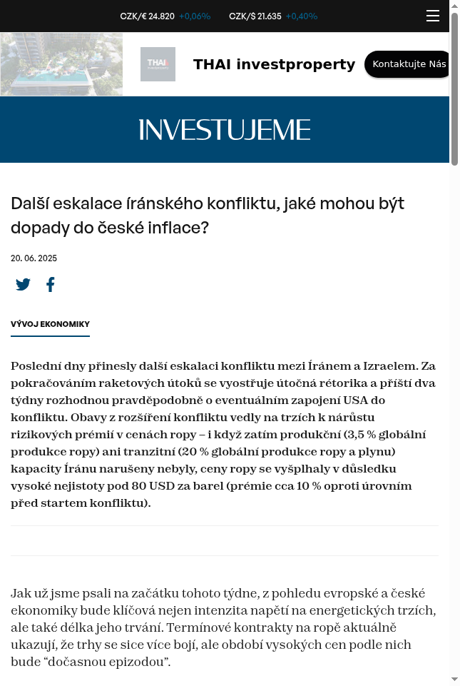 dalsi-eskalace-iranskeho-konfliktu-jake-mohou-byt-dopady-do-ceske-inflace