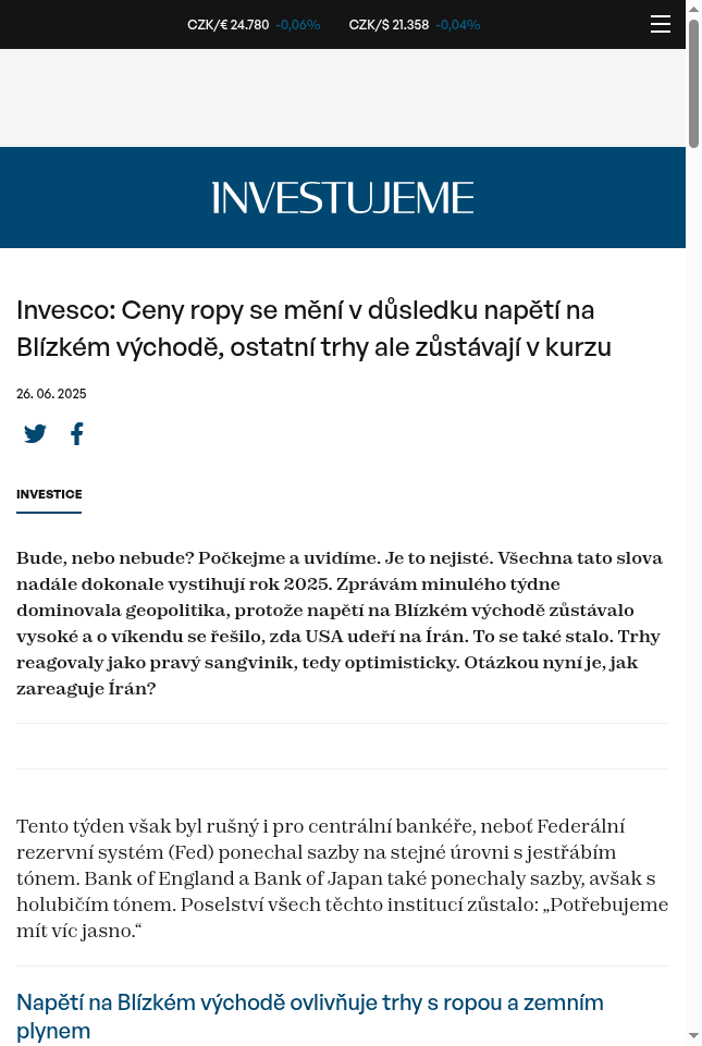 invesco-ceny-ropy-se-meni-v-dusledku-napeti-na-blizkem-vychode-ostatni-trhy-ale-zustavaji-v-kurzu