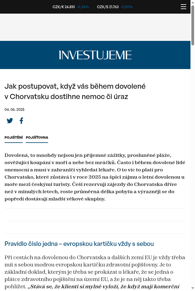 jak-postupovat-kdyz-vas-behem-dovolene-v-chorvatsku-dostihne-nemoc-ci-uraz