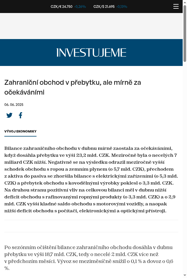 zahranicni-obchod-v-prebytku-ale-mirne-za-ocekavanimi