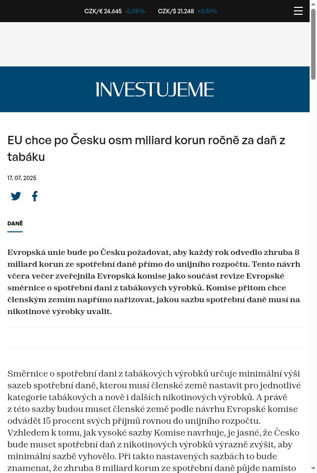 eu-chce-po-cesku-osm-miliard-korun-rocne-za-dan-z-tabaku