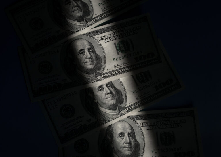Many,Us,Dollars,Banknotes,As,Background.,100,Dollars