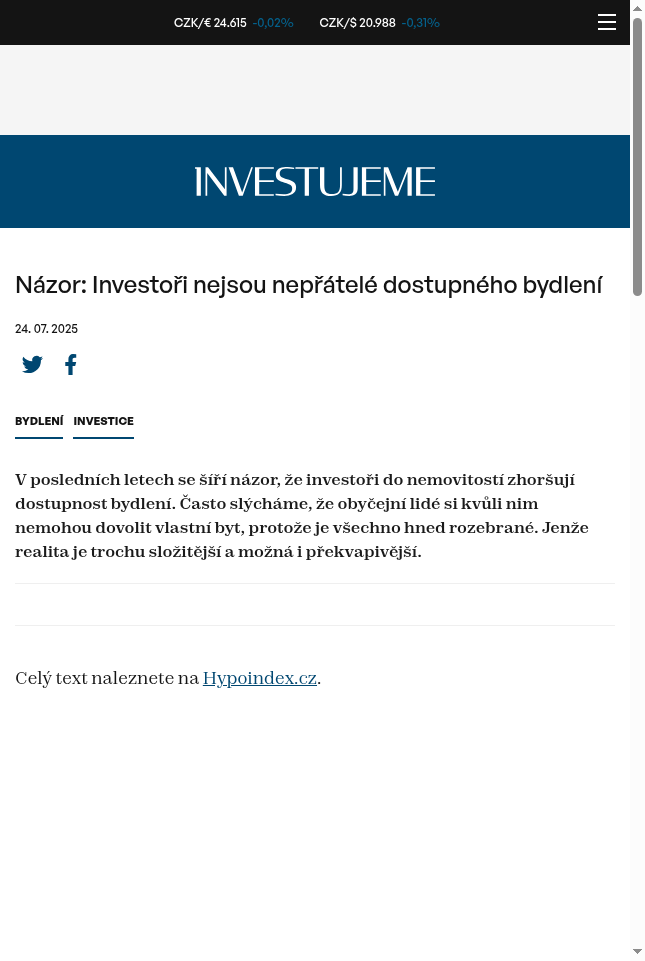 nazor-investori-nejsou-nepratele-dostupneho-bydleni