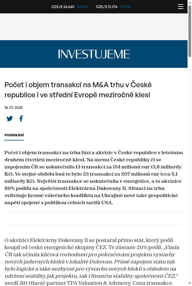 pocet-i-objem-transakci-na-m-and-a-trhu-v-ceske-republice-i-ve-stredni-evrope-mezirocne-klesl