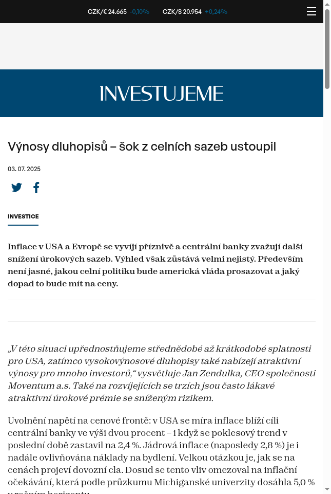 vynosy-dluhopisu-sok-z-celnich-sazeb-ustoupil