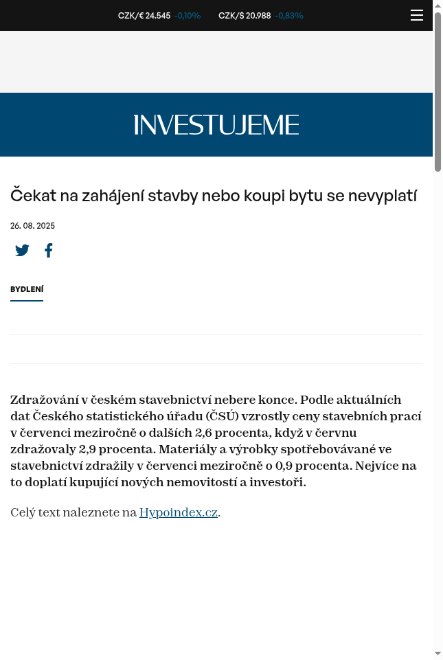 cekat-na-zahajeni-stavby-nebo-koupi-bytu-se-nevyplati