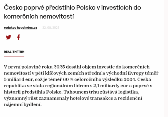 cesko-poprve-predstihlo-polsko-v-investicich-do-komercnich-nemovitosti