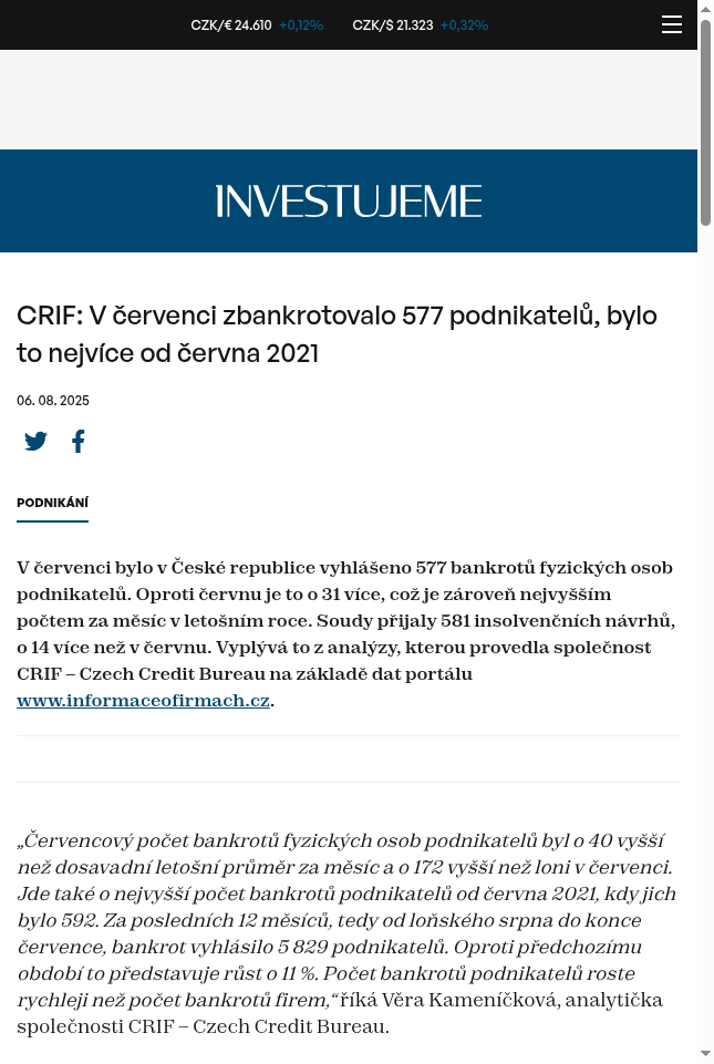 crif-v-cervenci-zbankrotovalo-577-podnikatelu-bylo-to-nejvice-od-cervna-2021