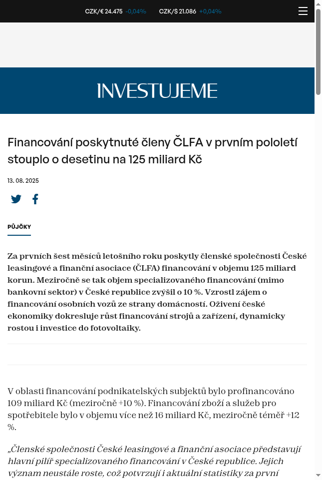 financovani-poskytnute-cleny-clfa-v-prvnim-pololeti-stouplo-o-desetinu-na-125-miliard-kc-1