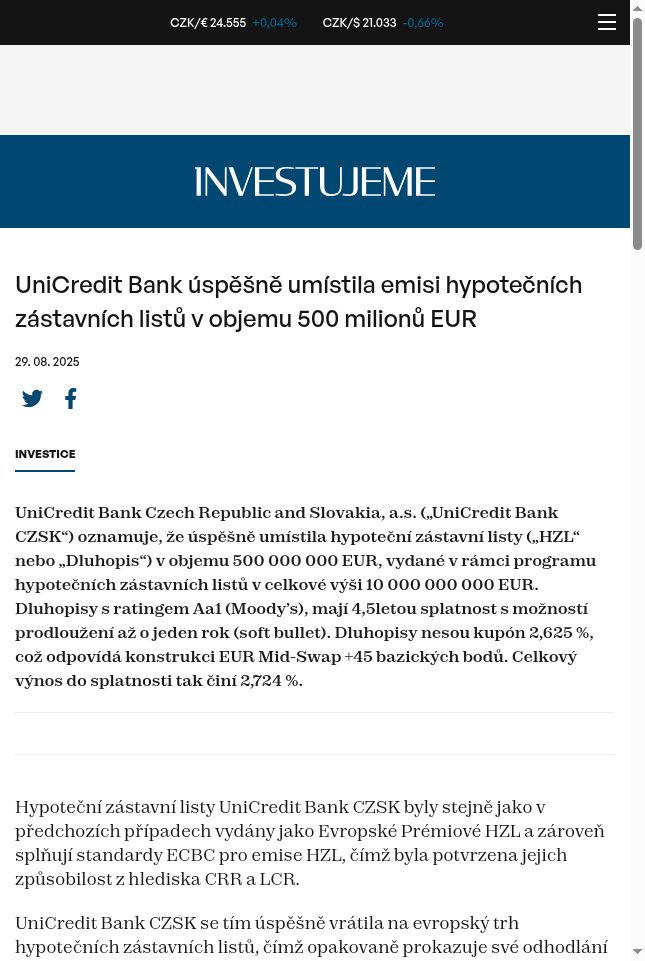 unicredit-bank-uspesne-umistila-emisi-hypotecnich-zastavnich-listu-v-objemu-500-milionu-eur-1
