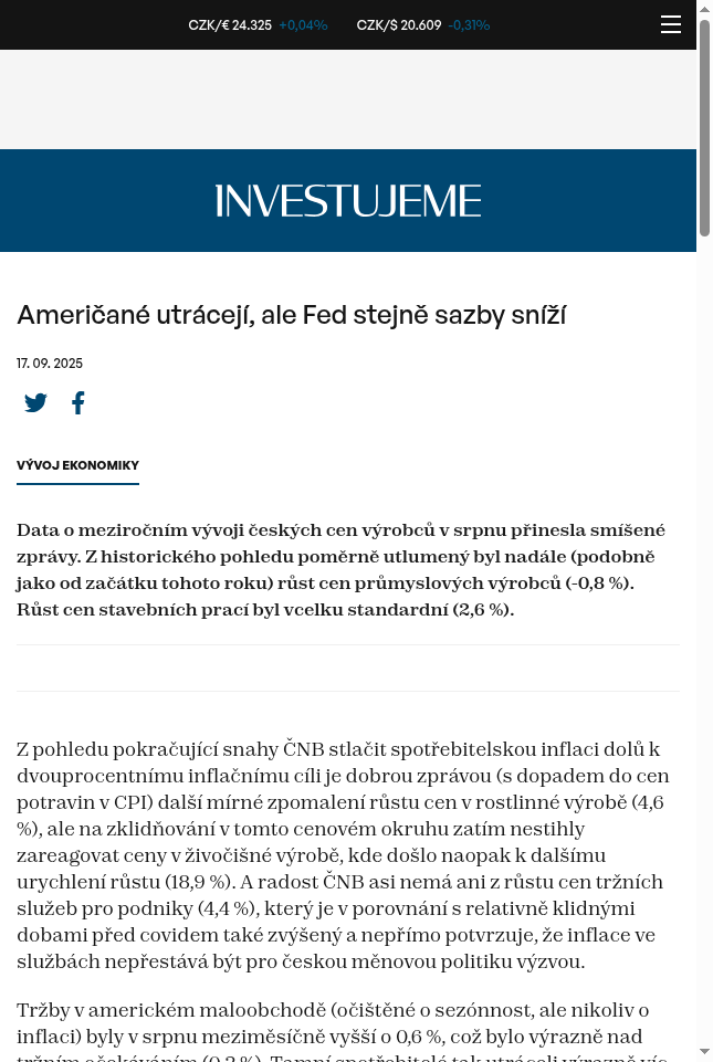 americane-utraceji-ale-fed-stejne-sazby-snizi