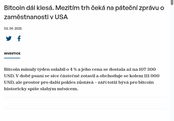 bitcoin-dal-klesa-mezitim-trh-ceka-na-patecni-zpravu-o-zamestnanosti-v-usa