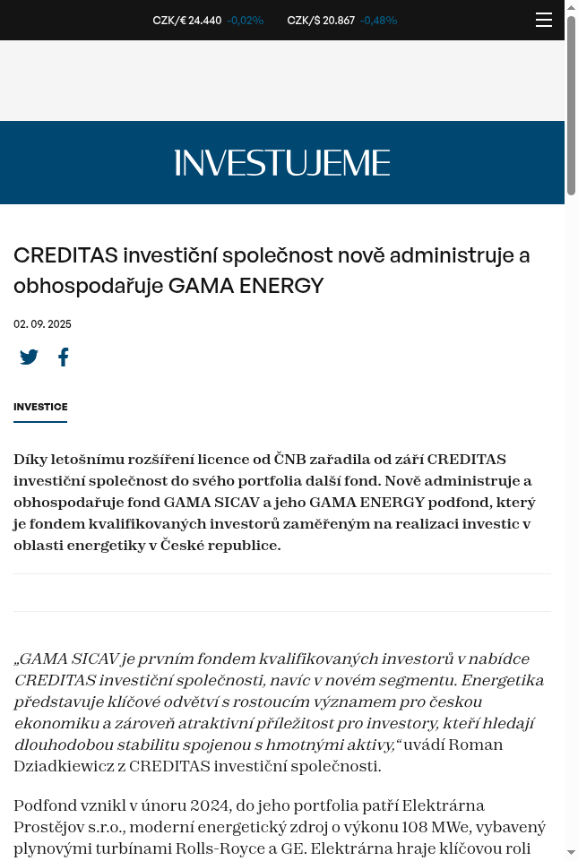 creditas-investicni-spolecnost-nove-administruje-a-obhospodaruje-gama-energy