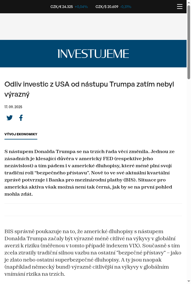 odliv-investic-z-usa-od-nastupu-trumpa-zatim-nebyl-vyrazny
