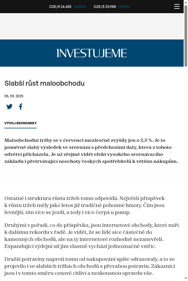 slabsi-rust-maloobchodu