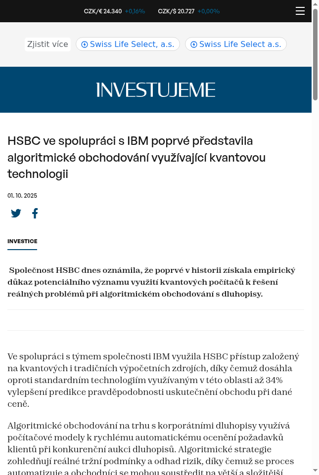 hsbc-ve-spolupraci-s-ibm-poprve-predstavila-algoritmicke-obchodovani-vyuzivajici-kvantovou-technologii