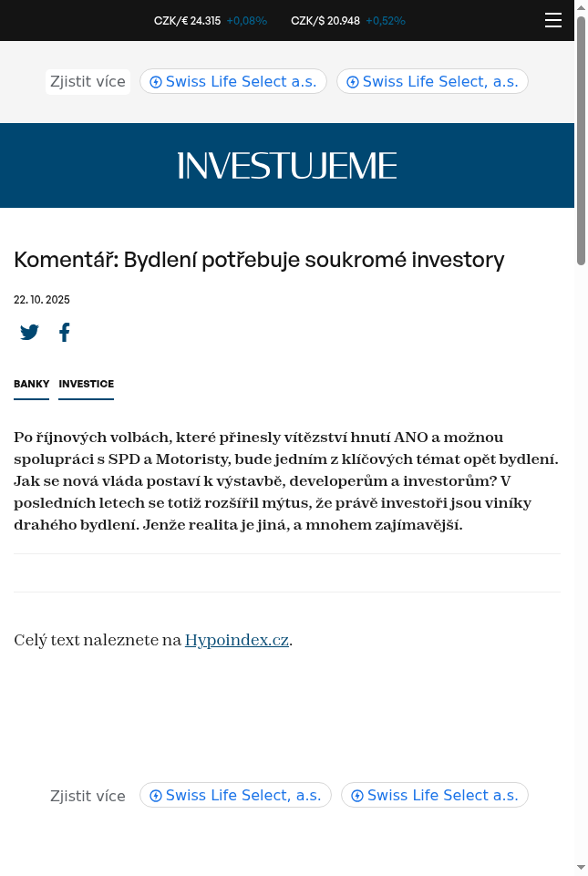 komentar-bydleni-potrebuje-soukrome-investory