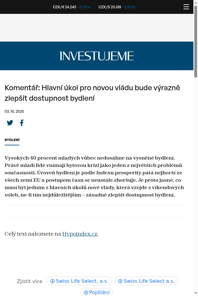 komentar-hlavni-ukol-pro-novou-vladu-bude-vyrazne-zlepsit-dostupnost-bydleni