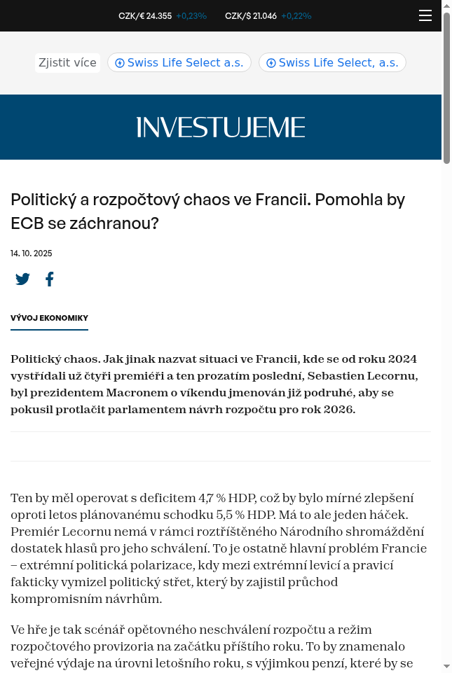 politicky-a-rozpoctovy-chaos-ve-francii-pomohla-by-ecb-se-zachranou