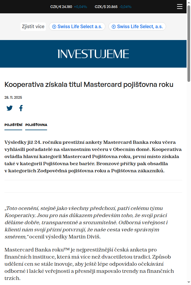 kooperativa-ziskala-titul-mastercard-pojistovna-roku