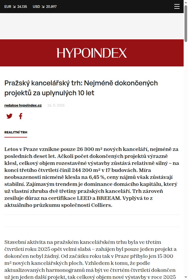 prazsky-kancelarsky-trh-nejmene-dokoncenych-projektu-za-uplynulych-10-let