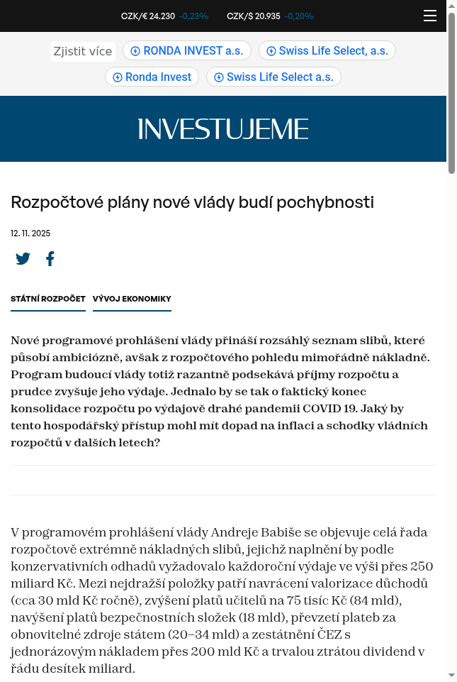 rozpoctove-plany-nove-vlady-budi-pochybnosti