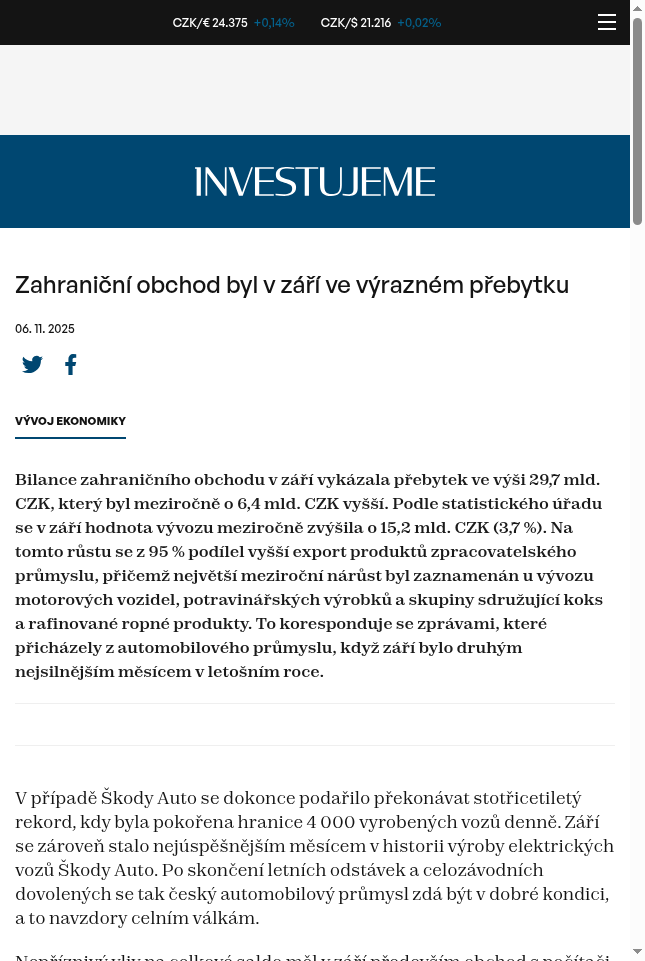 zahranicni-obchod-byl-v-zari-ve-vyraznem-prebytku