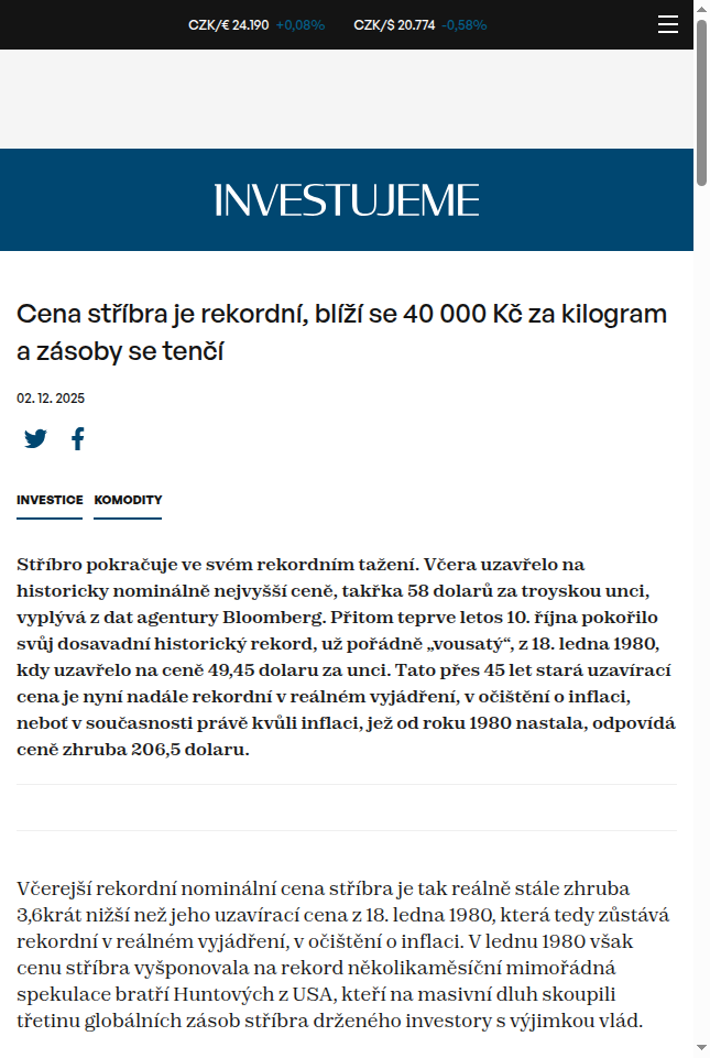 cena-stribra-je-rekordni-blizi-se-40-000-kc-za-kilogram-a-zasoby-se-tenci