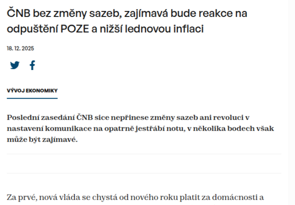 cnb-bez-zmeny-sazeb-zajimava-bude-reakce-na-odpusteni-poze-a-nizsi-lednovou-inflaci