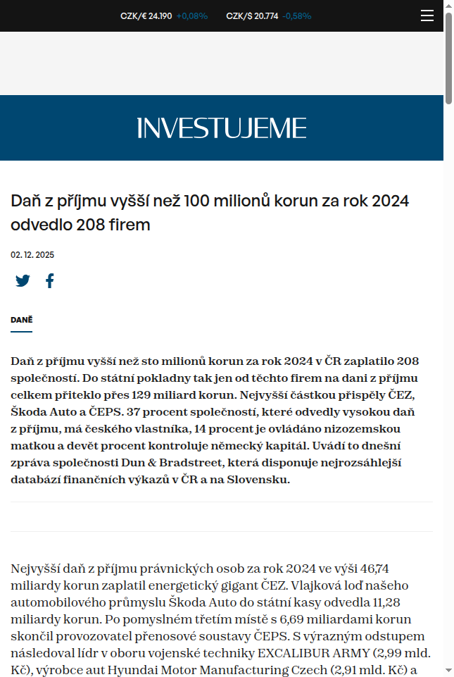 dan-z-prijmu-vyssi-nez-100-milionu-korun-za-rok-2024-odvedlo-208-firem