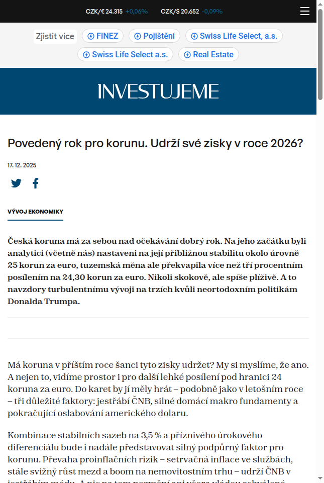 povedeny-rok-pro-korunu-udrzi-sve-zisky-v-roce-2026