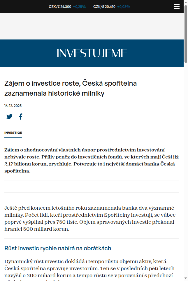 zajem-o-investice-roste-ceska-sporitelna-zaznamenala-historicke-milniky