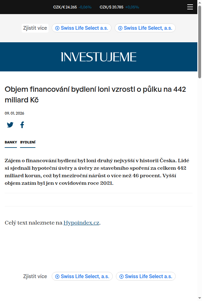 objem-financovani-bydleni-loni-vzrostl-o-pulku-na-442-miliard-kc