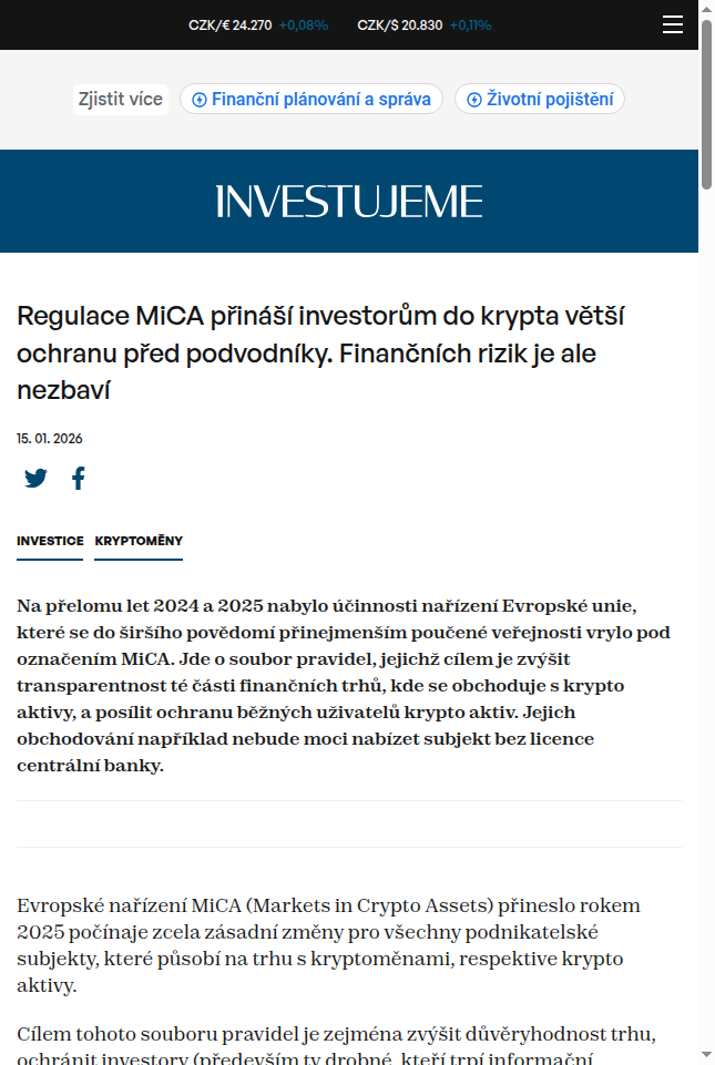 regulace-mica-prinasi-investorum-do-krypta-vetsi-ochranu-pred-podvodniky-financnich-rizik-je-ale-nezbavi