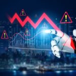 Ai,Visualizes,Economic,Caution,With,Smart,Graphs,,Alert,Icons,,And