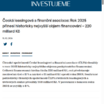 ceska-leasingova-a-financni-asociace-rok-2025-prinesl-historicky-nejvyssi-objem-financovani-220-miliard-kc