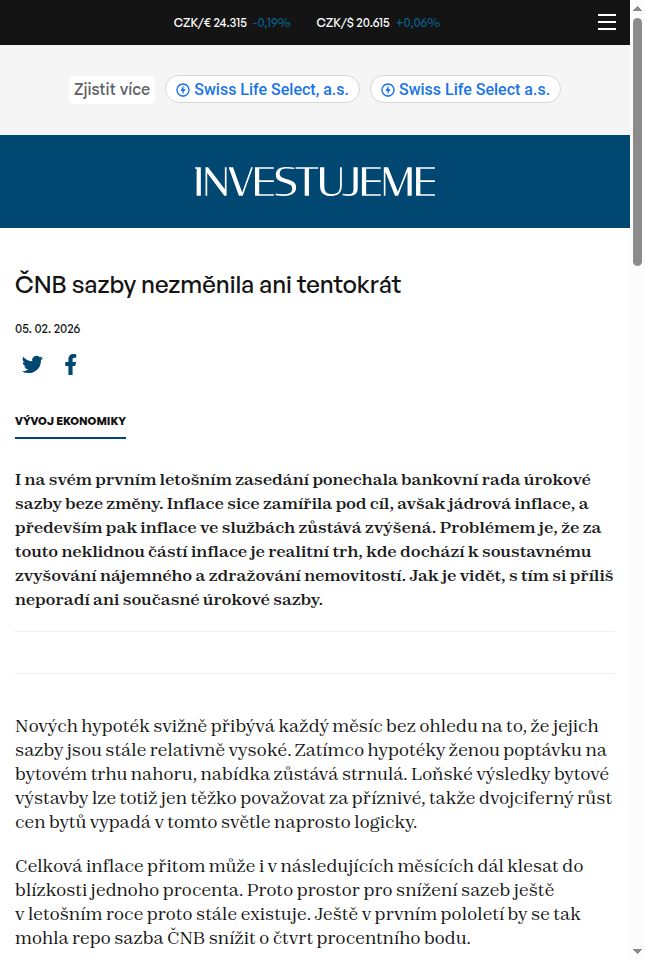 cnb-sazby-nezmenila-ani-tentokrat