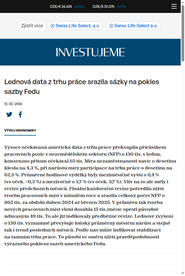 lednova-data-z-trhu-prace-srazila-sazky-na-pokles-sazby-fedu