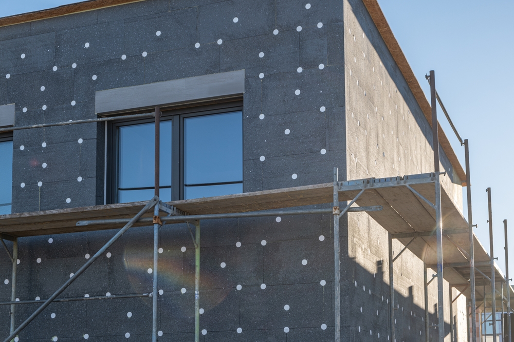 Modern,Thermal,Insulation,Materials.,Building,New,House,In,Process,Insulation