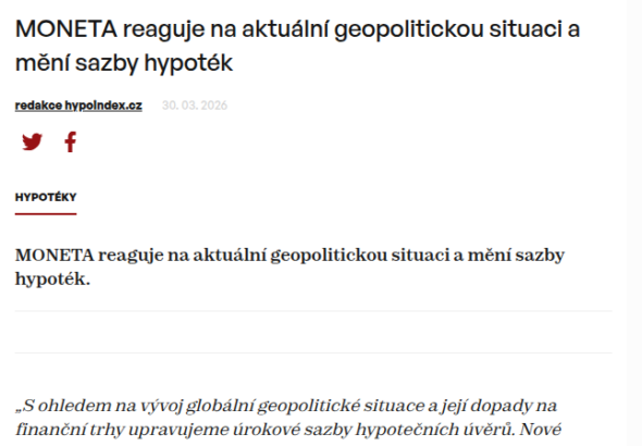 moneta-reaguje-na-aktualni-geopolitickou-situaci-a-meni-sazby-hypotek