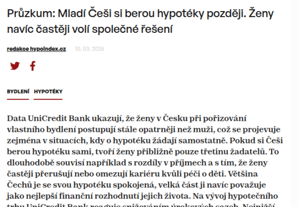 pruzkum-mladi-cesi-si-berou-hypoteky-pozdeji-zeny-navic-casteji-voli-spolecne-reseni